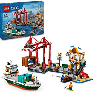 Lego® City Yük Gemili Liman 60422