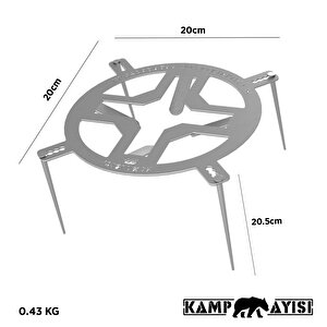 Swedefire Bushcraft İsveç Kütük Ocağı