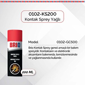 Elektronik Kart Devre Kontak Temizleyici Sprey 200 Ml Yağlı 2 Adet