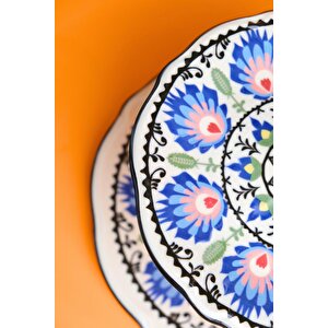 Jamuor Roys Fulya Porselen Katlı Kurabiyelik Aparatlı ( 21cm+26cm )