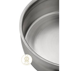 Nehir Silver Paslanmaz Çelik 6 Parça Saklama Kabı