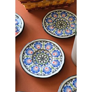 Jamuor Roys Fulya Porselen Çay Tabak Takımı 12cm 6 Parça