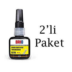 Civata Sabitleyici Yüksek Kuvvet 15 Ml 2'li Paket