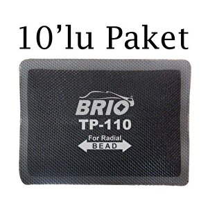 Lastik Yaması 75x55mm 10'lu Paket
