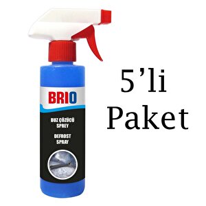 Buz Çözücü Sprey 250 Ml 5'li Paket