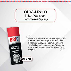 Etiket Yapışkan Temizleme Spreyi Etiket Sökücü Sprey 200 Ml 2 Adet