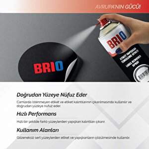 Etiket Yapışkan Temizleme Spreyi Etiket Sökücü Sprey 200 Ml 2 Adet
