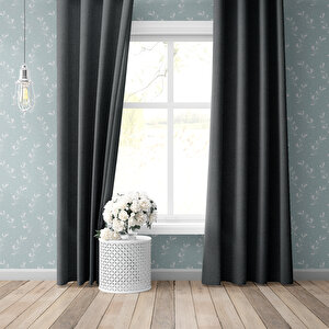 Etshome Antresi̇t Blackout Fon Perde Tek Kanat 300x260 cm
