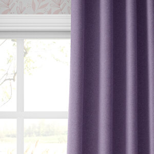 Etshome Li̇la Blackout Fon Perde Tek Kanat 300x260 cm