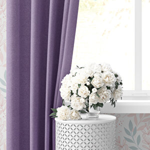 Etshome Li̇la Blackout Fon Perde Tek Kanat 300x260 cm