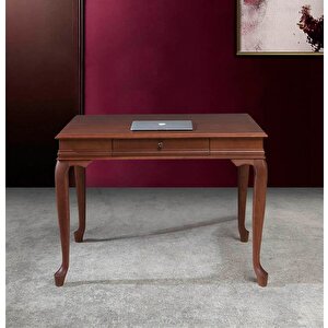 Wooding 120 Cm Çekmeceli Masif Ceviz Çalışma Masası