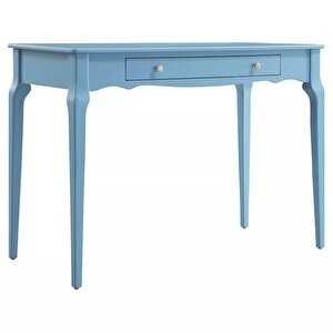 Wooding 120 Cm Masif Mavi Lake Bonamy Çalışma Masası