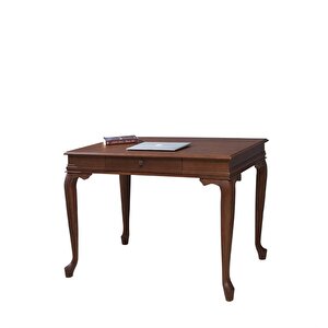 Wooding 100 Cm Çekmeceli Masif Ceviz Çalışma Masası