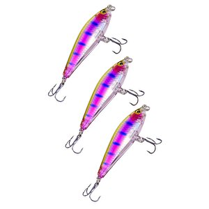 6 Kancalı 7,5 Cm Rapala-sahte Yem -8,3 Gr. (3 Adet)