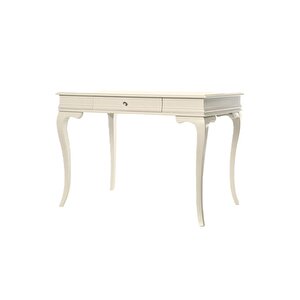 Wooding 100 Cm Çekmeceli Masif Krem Lake Çalışma Masası