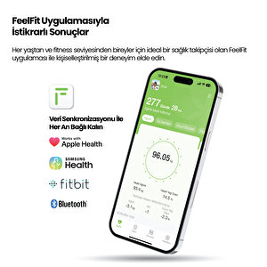 Relux Rbs4000 Wellness Akıllı Vücut Analiz Tartısı