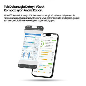 Relux Rbs6000 Wellness Innertrace Akıllı Vücut Analiz Tartısı