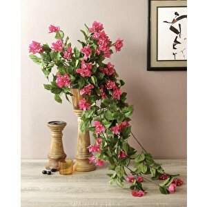 Yapay Çiçek Mor Begonvil Çiçeği 8dallı 70cm Sarkan Çiçek