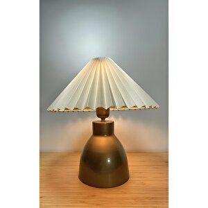 Modern Abajur Umbrella Abajur Şık Görsellik Katar Masa Lambası Elektrik Ile Çalışır
