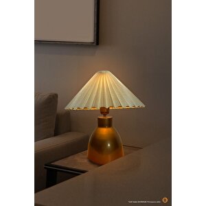 Modern Abajur Umbrella Abajur Şık Görsellik Katar Masa Lambası Elektrik Ile Çalışır