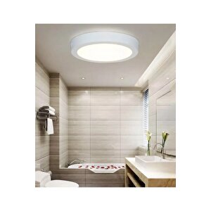 Modern Ledli Avize Tavana Sıfır Salon Mutfak Oturma Odası Avize Panel Light 6400k Beyaz Işık