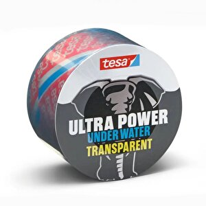 Tesa Ultra Güçlü Su Altı Tamir Bandı Şeffaf 1,5mx50mm Suya Dayanıklı Yama Bandı