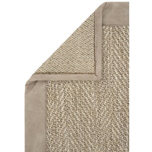 Cool Halı Sydney Art 02 Hasır Dokulu Balkon Halısı İthal Sisal Halı Yolluk Bordürlü Mutfak Halısı