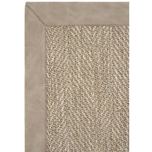 Cool Halı Sydney Art 02 Hasır Dokulu Balkon Halısı İthal Sisal Halı Yolluk Bordürlü Mutfak Halısı