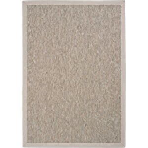 Sydney Art 01 Hasır Dokulu Balkon Halısı İthal Sisal Halı Yolluk Bordürlü Mutfak Halısı 100x400 cm
