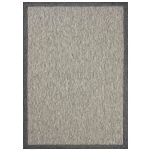 Cool Halı Monako Art 01 Hasır Dokulu Balkon Halısı İthal Sisal Halı Yolluk Bordürlü Mutfak Halısı