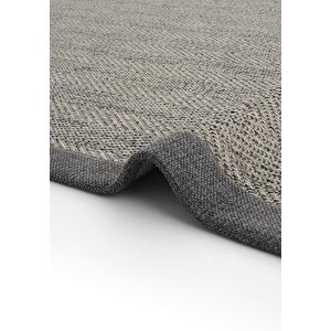 Cool Halı Monako Art 01 Hasır Dokulu Balkon Halısı İthal Sisal Halı Yolluk Bordürlü Mutfak Halısı