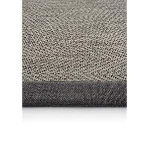 Cool Halı Monako Art 01 Hasır Dokulu Balkon Halısı İthal Sisal Halı Yolluk Bordürlü Mutfak Halısı