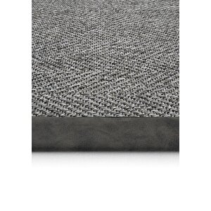 Cool Halı Berlin Art 02 Hasır Dokulu Balkon Halısı İthal Sisal Halı Yolluk Bordürlü Mutfak Halısı