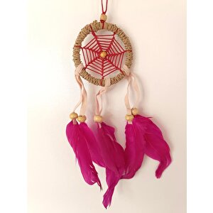 Düş Düşler Kapanı Araba Dikiz Ayna Süsü Dreamcatcher Duvar Süsleri Ev Mini Düş Kapanı