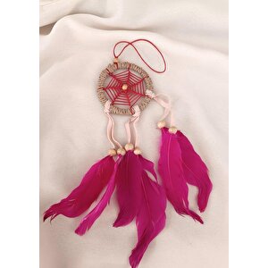 Düş Düşler Kapanı Araba Dikiz Ayna Süsü Dreamcatcher Duvar Süsleri Ev Mini Düş Kapanı