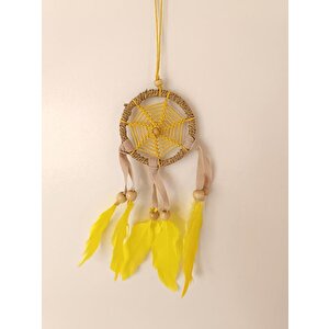 Düş Düşler Kapanı Araba Dikiz Ayna Süsü Dreamcatcher Duvar Süsleri Ev Mini Düş Kapanı