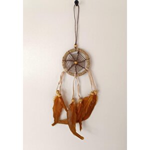 Düş Düşler Kapanı Araba Dikiz Ayna Süsü Dreamcatcher Duvar Süsleri Ev Mini Düş Kapanı