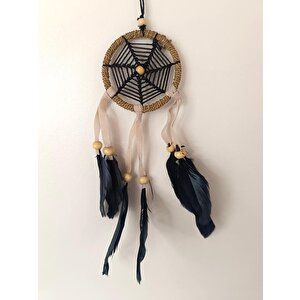 Düş Düşler Kapanı Araba Dikiz Ayna Süsü Dreamcatcher Duvar Süsleri Ev Mini Düş Kapanı