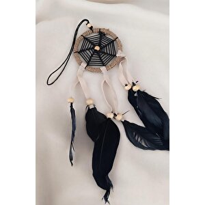 Düş Düşler Kapanı Araba Dikiz Ayna Süsü Dreamcatcher Duvar Süsleri Ev Mini Düş Kapanı