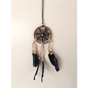 Düş Düşler Kapanı Araba Dikiz Ayna Süsü Dreamcatcher Duvar Süsleri Ev Mini Düş Kapanı