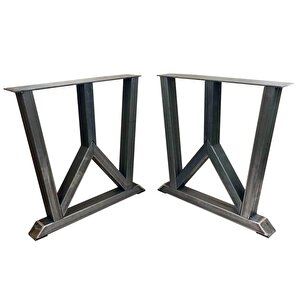 Masa Ayağı 71 Cm Çalışma Masası Ayağı Metal Tasarım Ayak