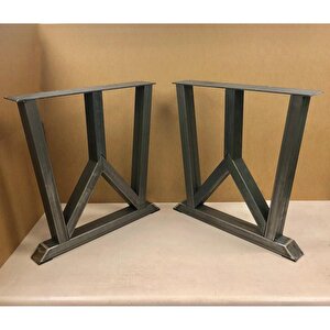 Masa Ayağı 71 Cm Çalışma Masası Ayağı Metal Tasarım Ayak