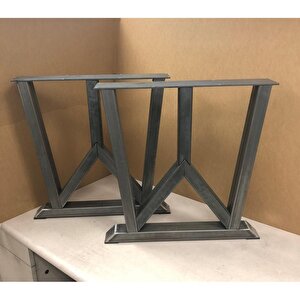Masa Ayağı 71 Cm Çalışma Masası Ayağı Metal Tasarım Ayak