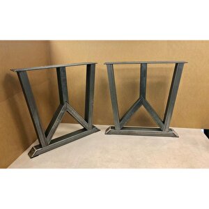 Masa Ayağı 71 Cm Çalışma Masası Ayağı Metal Tasarım Ayak