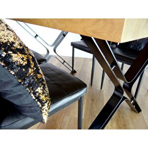 Ofis Masa Ayağı Metal Çapraz Ayak Masa Lama Masa Ayağı