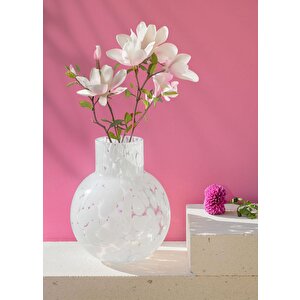 Blanco Cam Vazo 21x26 Cm