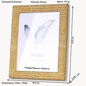 15x20 Lovisa Çerçeve Altın