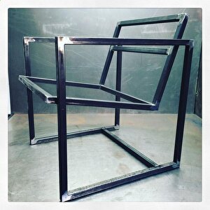 Metal Sandalye İskeleti Profil Sandalye Ayağı Metal Tabure
