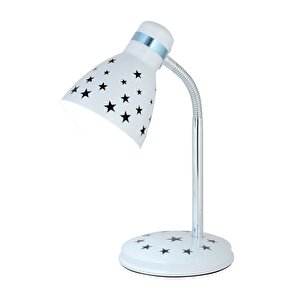Modern Masa Lambası Star Spiralli Beyaz