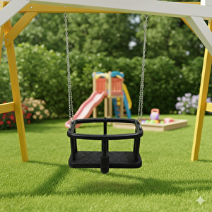 Bebek Salıncak Koltuğu, Korumalı Salıncak Oturağı Zincirli